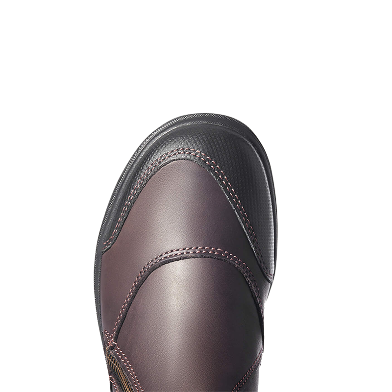 Ariat Women's Barnyard Side Zip Boot - Dark Brown-5